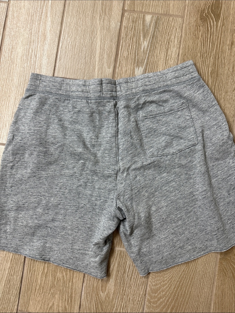 Hollister Gray Athletic Logo Drawstring Shorts - Picture 4 of 5